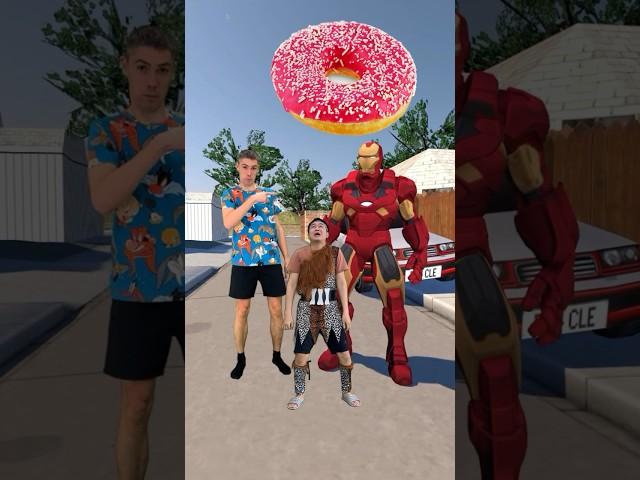 Eat cake with Mish Tim & Iron Man