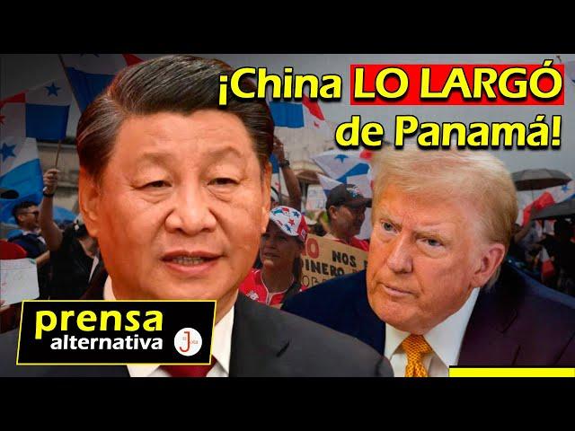 Trump se chocó con el gigante chino! Quiso meterse con Panamá, pero...