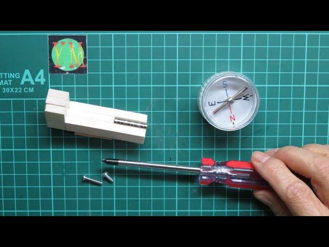 磁化器と消磁器の作り方   How to make a magnetizer and demagnetizer