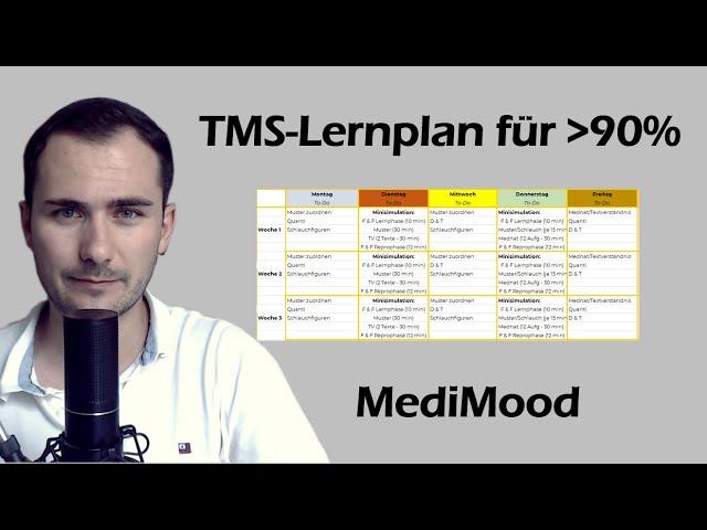 TMS 2024 - So erstellst du deinen optimalen Lernplan