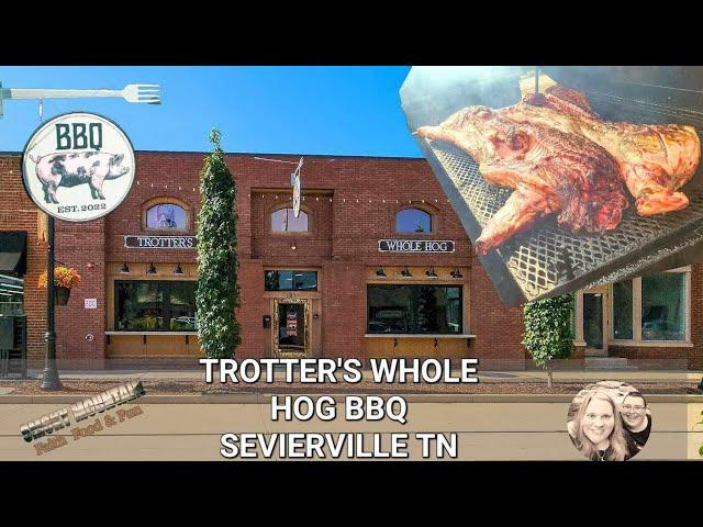 Trotters Whole Hog BBQ Downtown Sevierville, Tennessee - Pork Rinds to Pulled Pork! - CLOSED DOWN