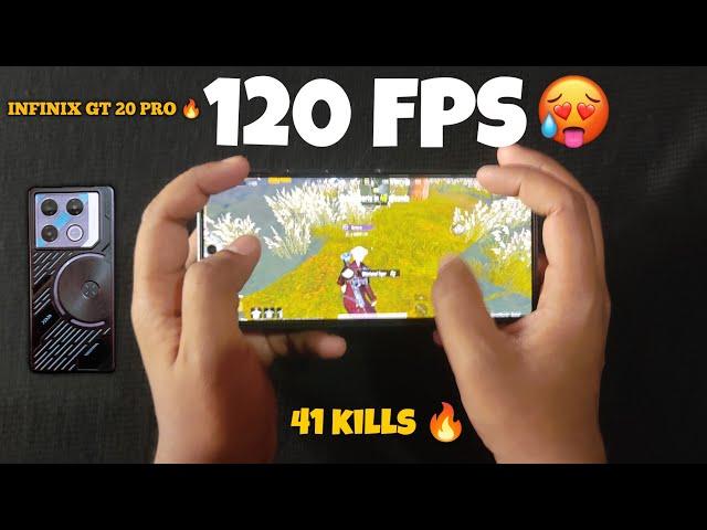 TES PUBG INFINIX GT 20 PRO  |120 FPS| LIVIK 41 KILLS IN 2 MATCHES #pubgmobile