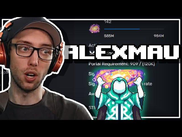 IdleOn IE Reviews: Alexmau - World 4 Elemental Sorcerer Damage