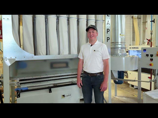 No more dust! Get your economy Dust Collector from  Lapp Millwright!