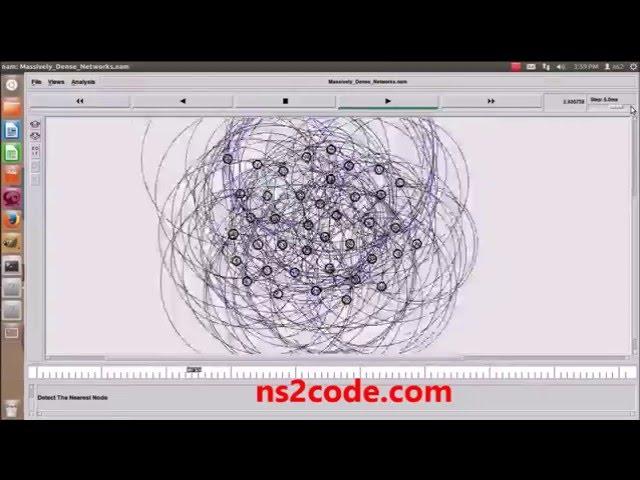 Massievely Dense Networks using NS2 simulation | NS2 Code