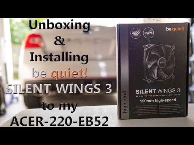 be quiet! Silent Wings 3 120mm PWM High-Speed, BL070, Cooling Fan