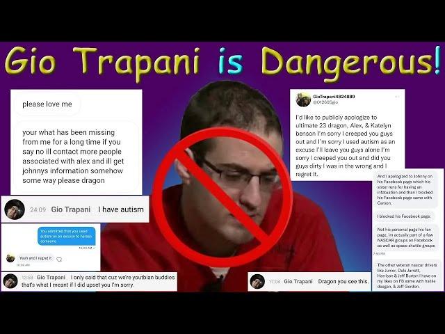 Gio Trapani: A Saga of His Cyber Crimes, Defamation, Stalking, Harassment, and Obsessions