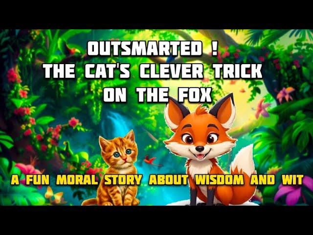 The Clever Cat Outsmarts the Fox: A Moral Story for Kids