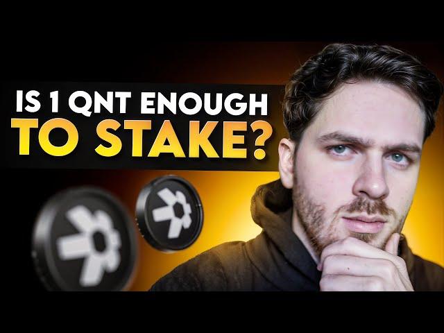 QNT Staking Is Coming, Here's What You Need To Know (And FAST)