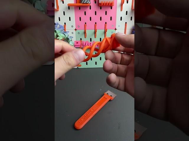 3D Printed magic spiral physics toy #3dprintable #satisfying