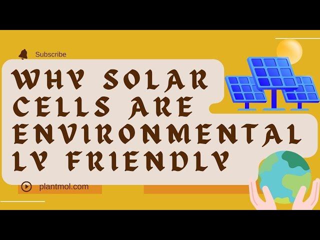 Why Solar Cells Are Environmentally Friendly: The Green Energy Solution ️