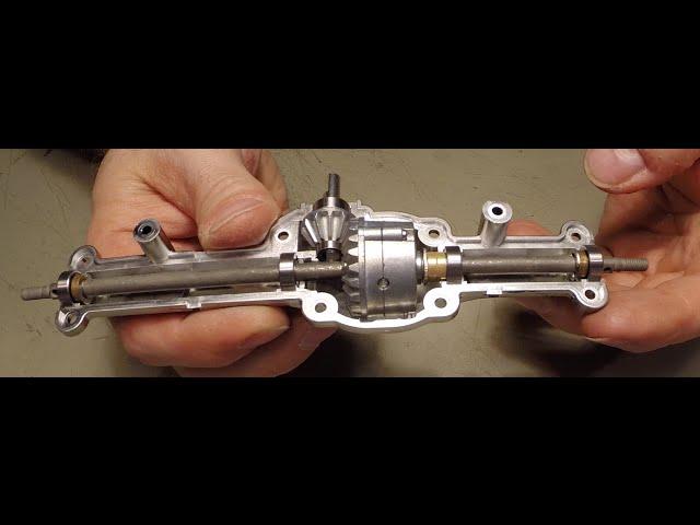 Building a Tough Durable Tamiya CC01 Rear axle with BoomRacing ceramic bearings