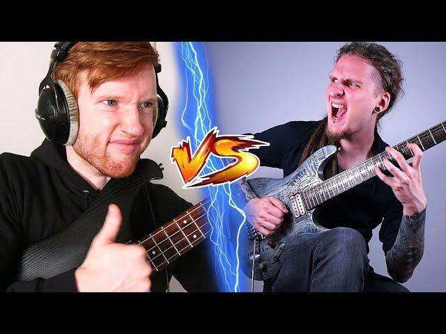 BASS vs GUITAR - Epic Battle!