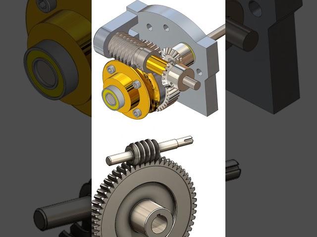 Mechanical Gear ️ #engineering #mechanical #design #mechanism #gear