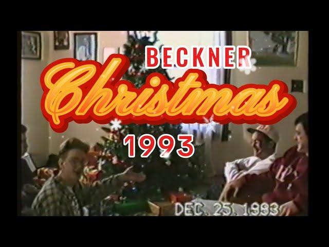 Beckner Christmas 1993