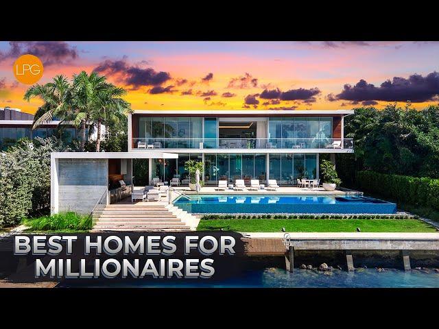 1 HOUR TOUR OF THE MOST LUXURY HOMES OF MILLIONAIRES | LUXURY HOME TOUR