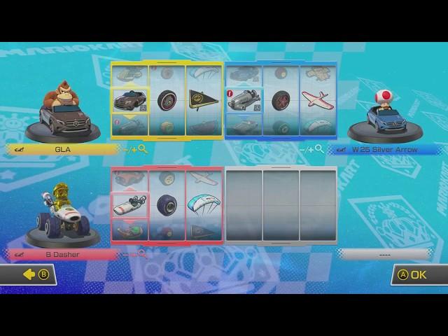 MARIO KART 8 DELUXE (SWITCH) 3 PLAYERS LOCAL  7-28-19