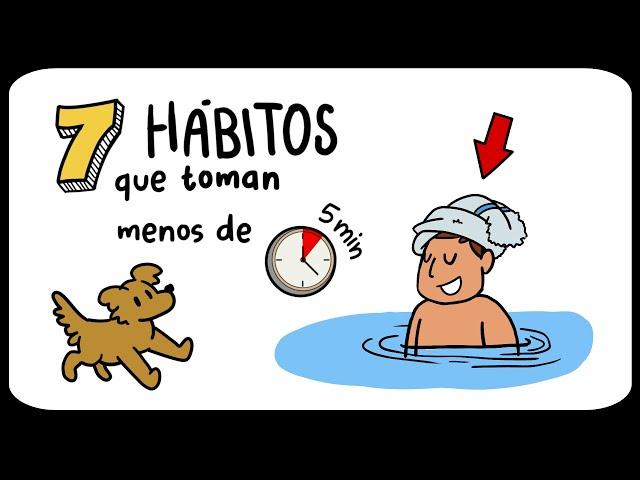 7 Hábitos DIARIOS que cambiarán tu vida en solo 5 minutos