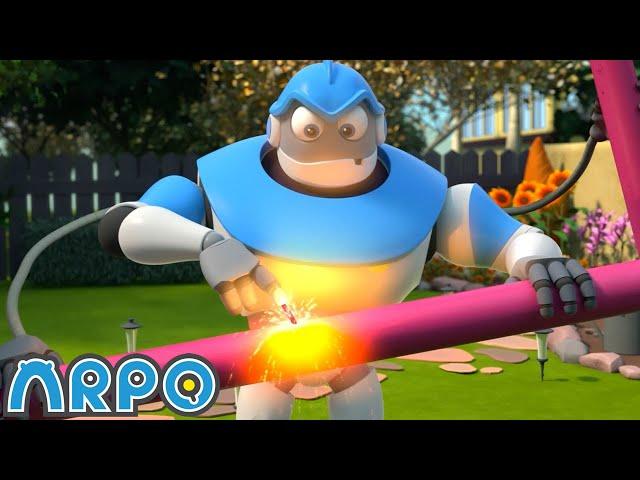 Coaster Coast | Funny Cartoons for Kids | Arpo and Daniel | Moonbug Kids