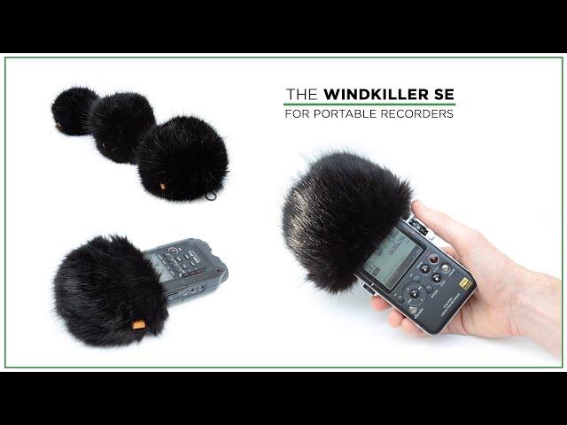 The Windkiller SE for Portable Recorders - Bubblebee Industries