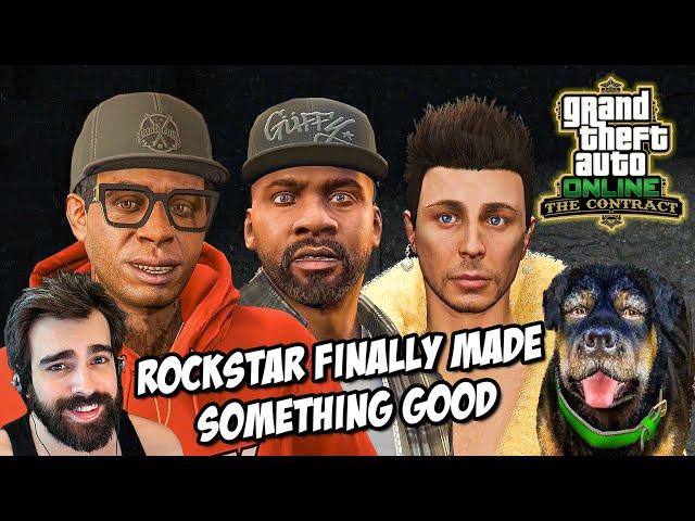 GTA Online Becomes GTA 5 - The Story Finally Continues (The Contract DLC)