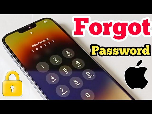 How Can I Unlock My iPhone Forgot Passcode | Remove iPhone Passcode