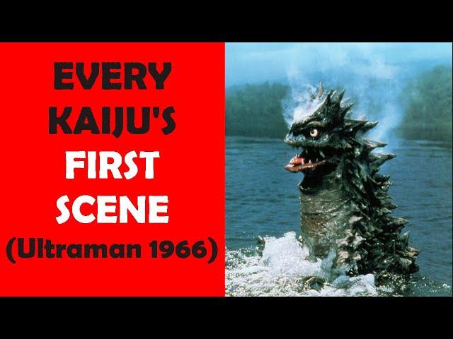 Every Kaiju Reveal -- Ultraman (1966)