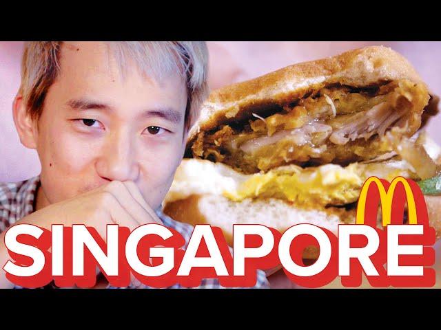 Americans Try Singapore McDonald's