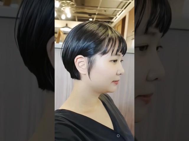 什麼臉型適合短髮“夏日短髮髮型（剪短髮技巧）#hairstylist #jjhairslaon #haircut