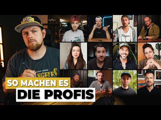 So wirst du erfolgreich als Fotograf / Videograf I Das sagen die Profis