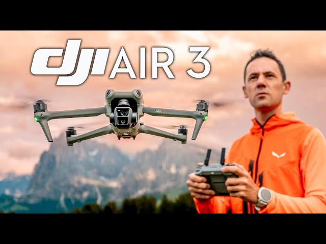 DJI AIR 3 PORTIAMOLO AL LIMITE | Recensione & Test in Anteprima