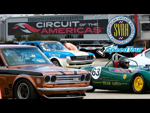 Vintage Racing | SVRA Speed Tour COTA 2024