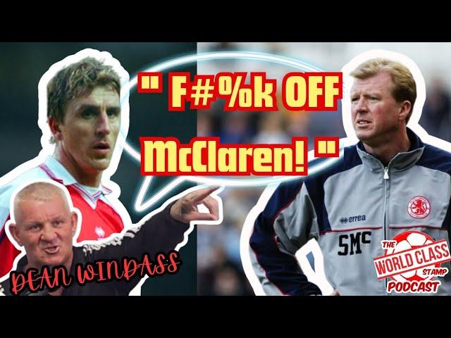 Dean Windass | Alen Boksic GOES BERSERK!  V Steve McClaren in Meeting room BUST UP! ️