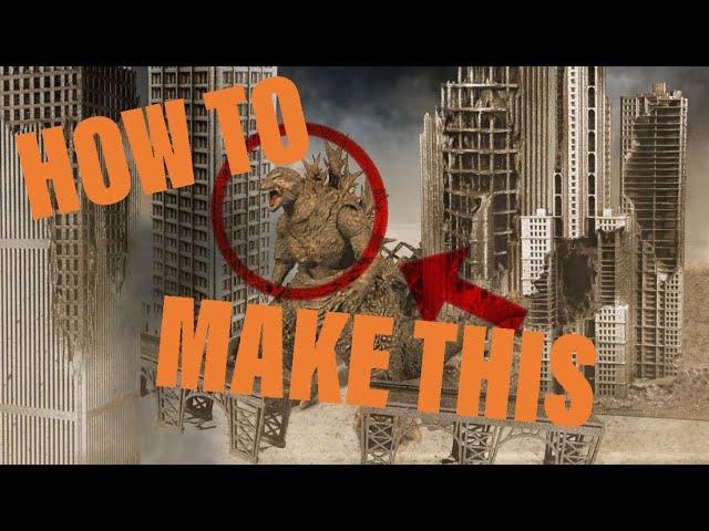 HOW TO MAKE VFX (my way) Godzilla Minus One stop motion - behind the scenes