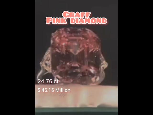 Graff Pink most expensive #diamond