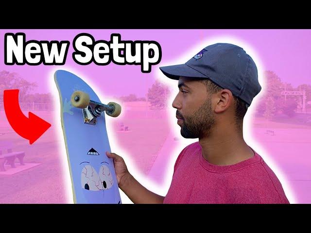 New 2021 Summer Skateboard Setup!