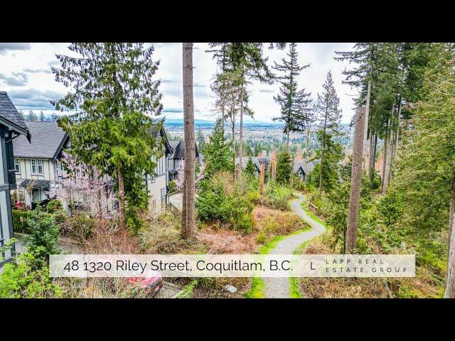 GORGEOUS Riley by MOSAIC Townhome  |  48 1320 Riley Street, Coquitlam, BC  |  Lapp Real Estate Group