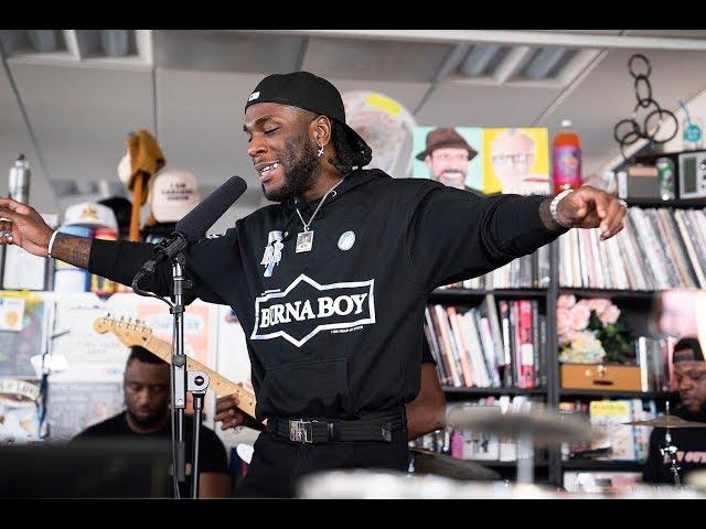 Burna Boy: NPR Music Tiny Desk Concert