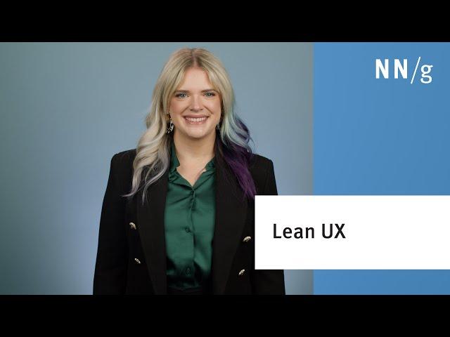 What is Lean UX?