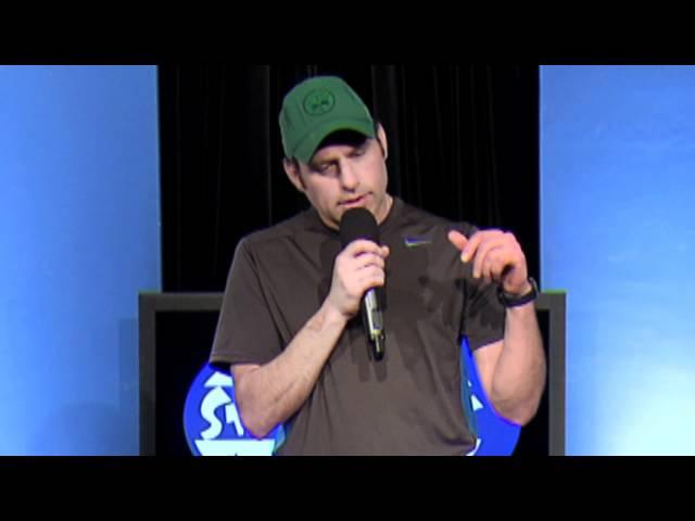Paul Nardizzi does stand-up comedy on The Steve Katsos Show