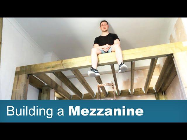 Building Freestanding Mezzanine Part 1