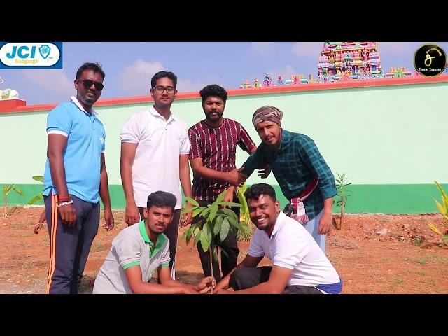 JCI Sivaganga's Plantation Initiative at Sivagangai  | SVST | Trending Sivagangai