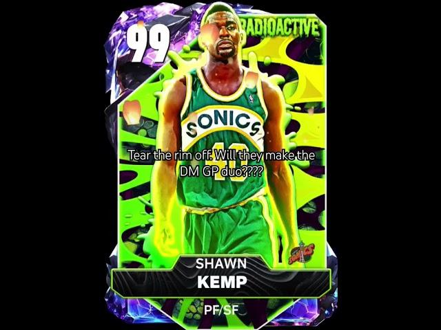 Dark Matter Shawn Kemp Radioactive!! #2k25 #myteamcommunity #myteam #capcut