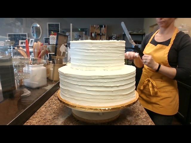 Simple wedding cake for Beginners