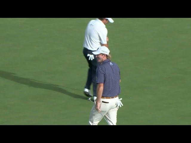 Brandt Snedeker holes 43-foot eagle putt at Shriners