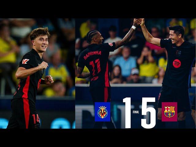 Villarreal 1 - 5 Barcelona: Bittersweet Thrashing