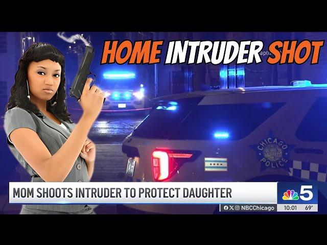 Concealed Carry Holder Shoots Intruder Breaking Into Daughter's Bedroom