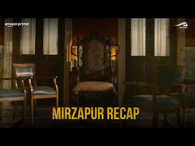 Mirzapur S1 & S2 Recap | Pankaj Tripathi | Ali Fazal | Vijay Varma | Shweta Tripathi