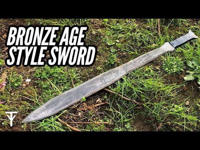 Making a Bronze Age style sword