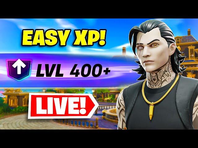  LIVE – UNLOCKING LEVEL 400 in Fortnite Chapter 6 Season 2! (How To Level Up FAST!)